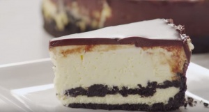 Chocolate Cookie Cheesecake - YouTube22
