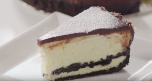Chocolate Cookie Cheesecake - YouTube33
