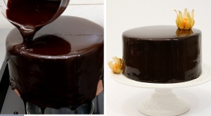 Stunning Chocolate Mirror Glaze Cake